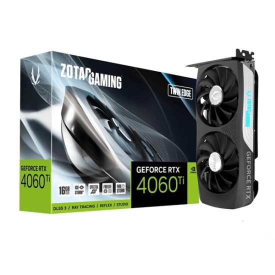 Zotac Gaming RTX 4060 Ti Twin Edge 16GB Graphics Card